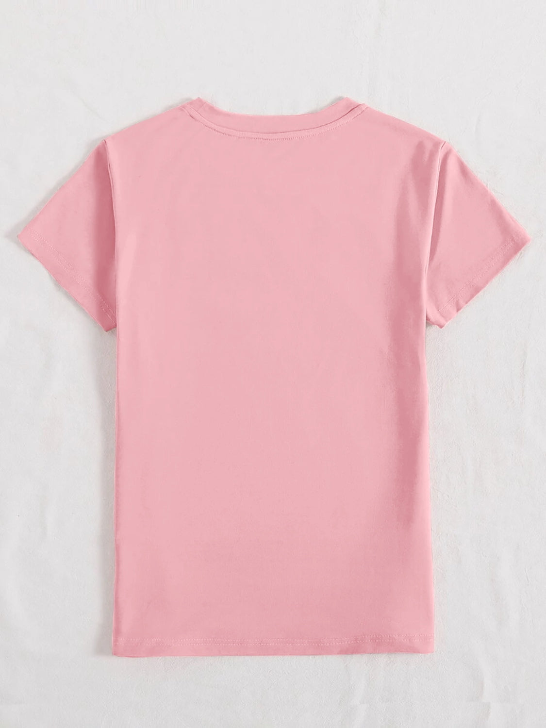 Graphic Round Neck Short Sleeve T-Shirt [click for additional color options]