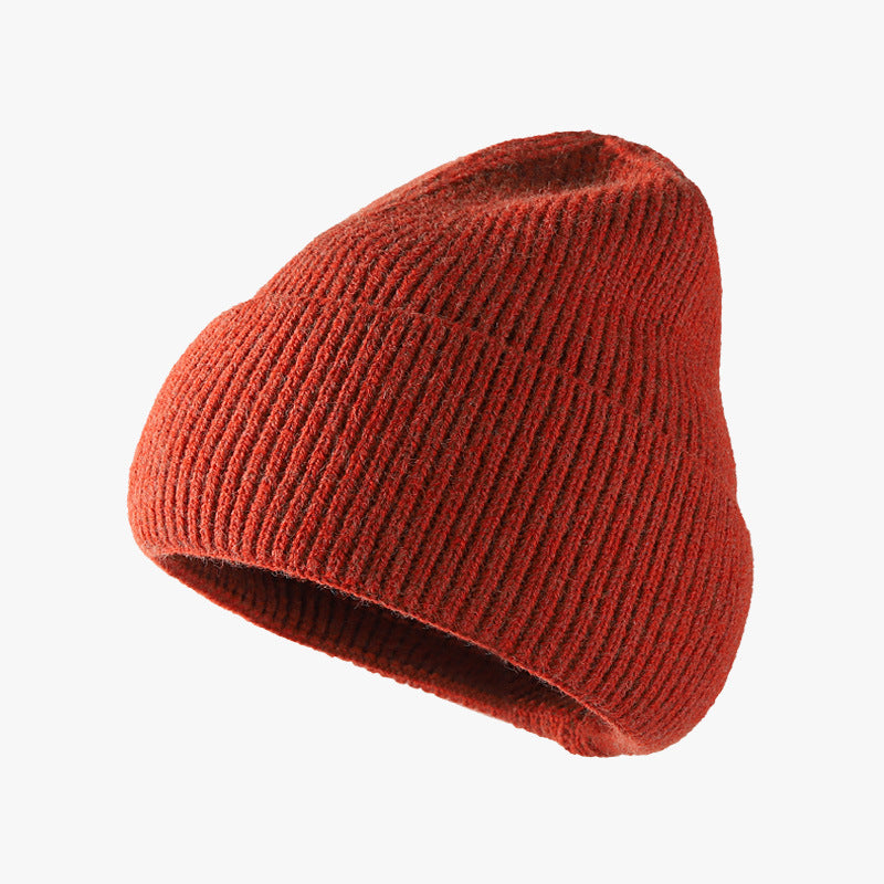 Thermal Solid Knit Hat🟢🟠🟡🔴⚪️🟣🔵⚫️🟤