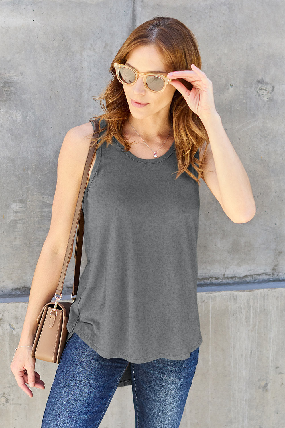 Basic Bae Full Size Round Neck Tank [ click for more options]