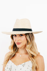 Fame Basket Weave Straw Sun Hat [click for additional options]