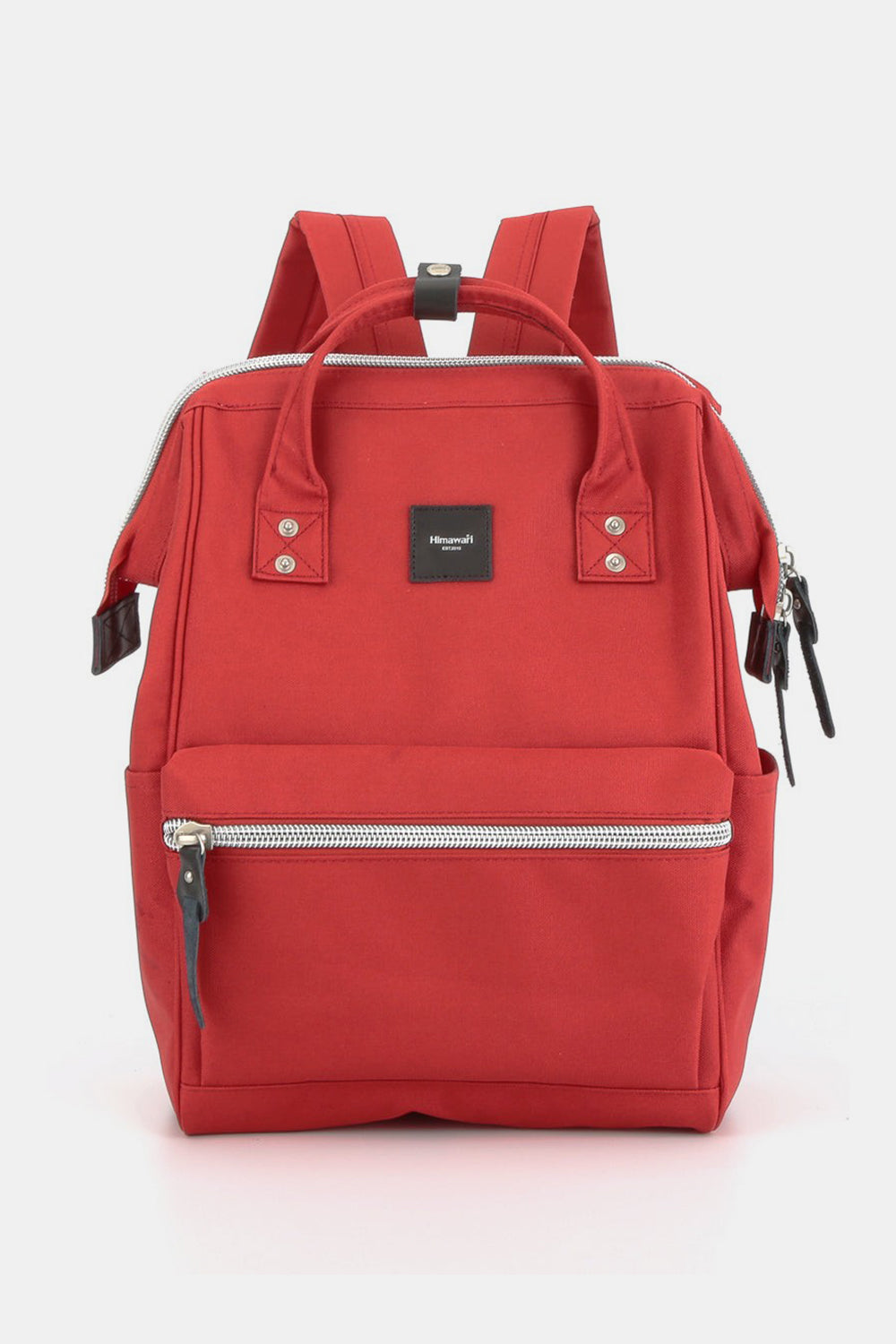 Himawari Water Resistant Canvas Backpack Bag with Side Pockets ⚪️🔴🔵🟢🟤⚫️🟠