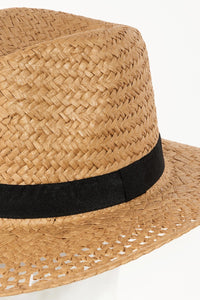 Fame Basket Weave Straw Sun Hat [click for additional options]