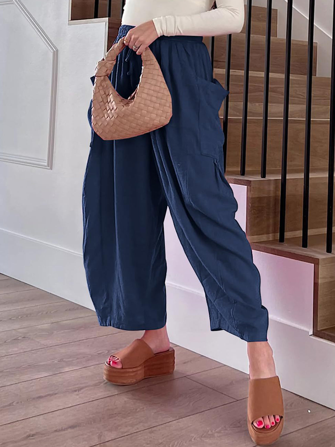 Full Size Wide Leg Pants with Pockets [click for additional options]