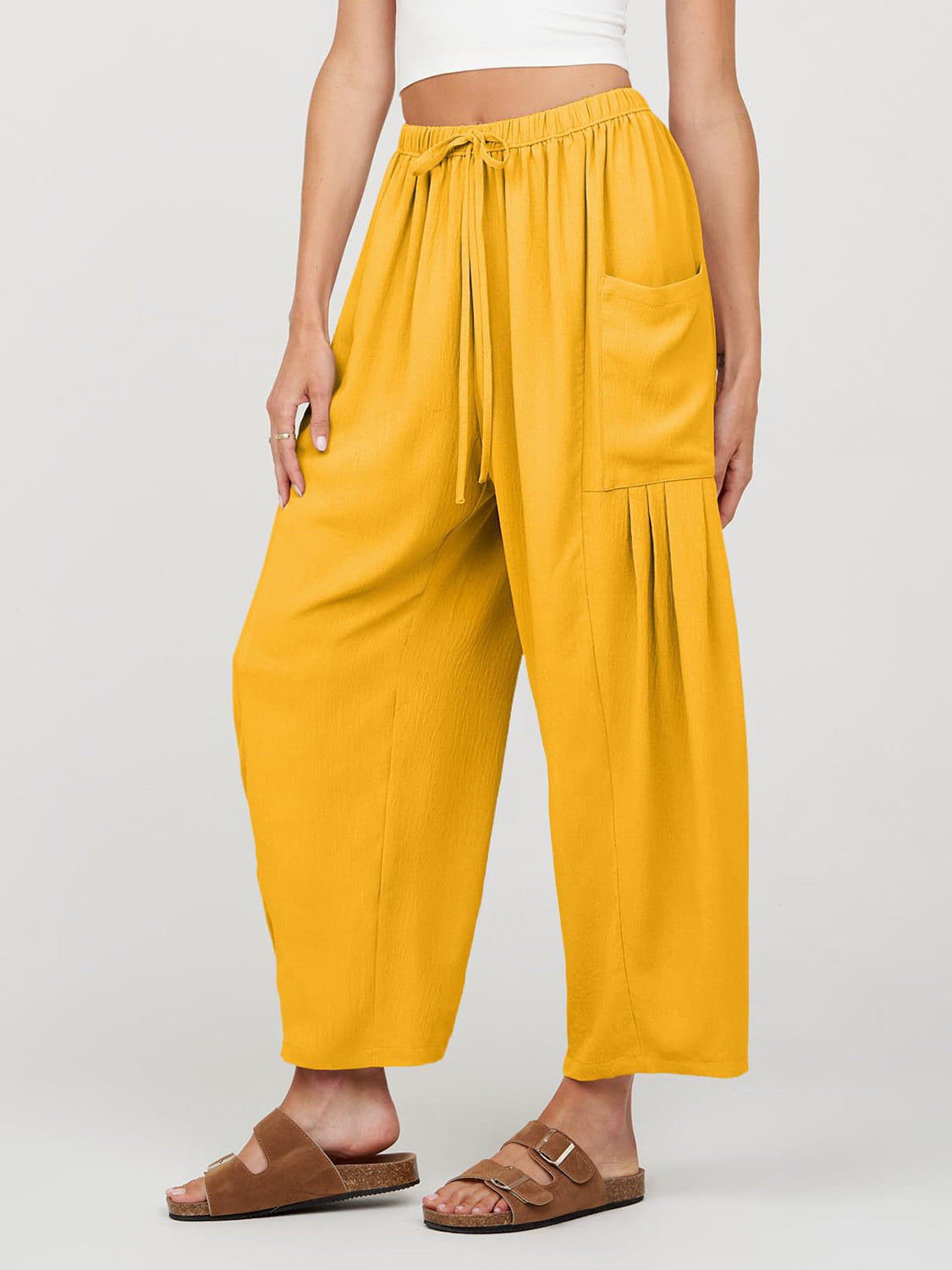 Full Size Wide Leg Pants with Pockets [click for additional options]