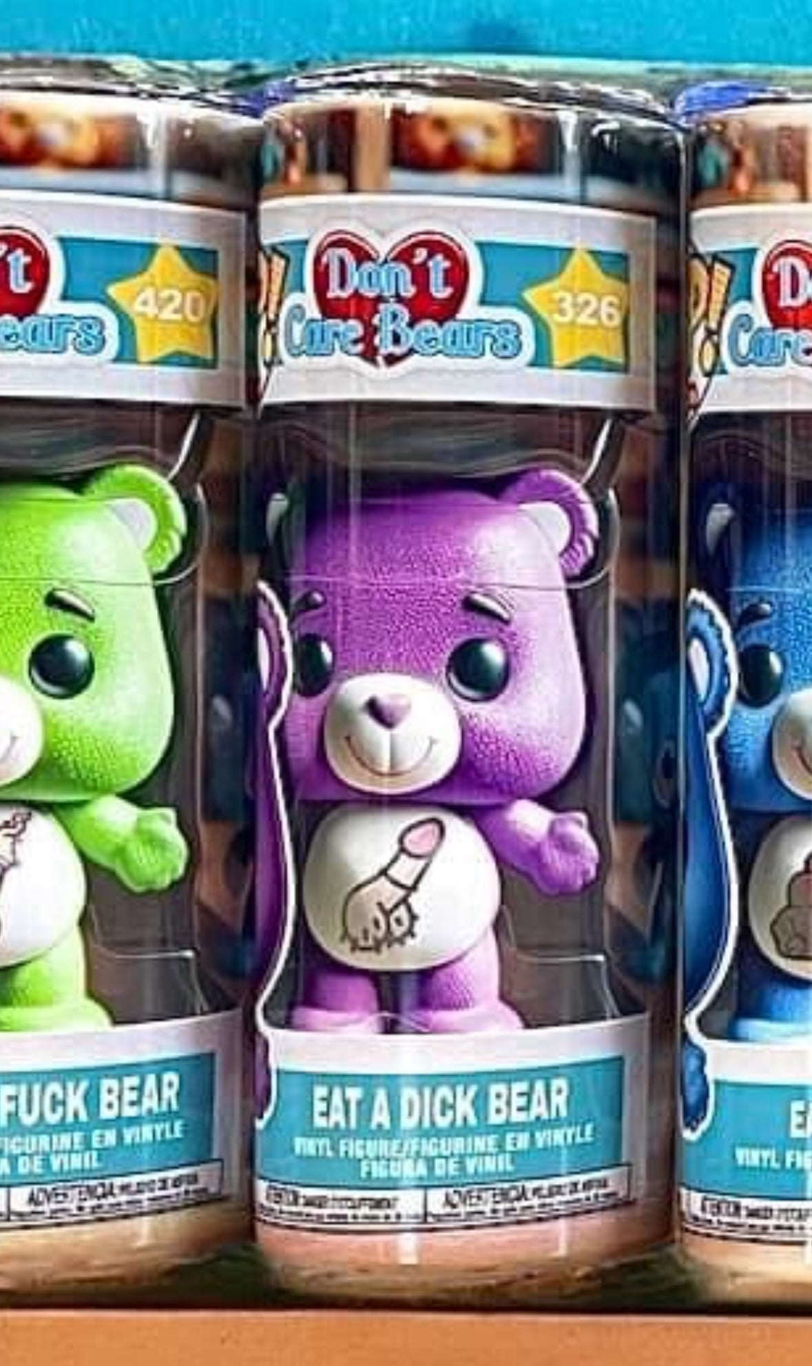 Don’t Care Bear Tumbler