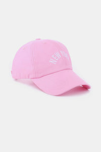 Zenana Embroidered City Baseball Cap