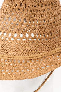 Fame Rope Strap Straw Braided Hat [click for additional options]