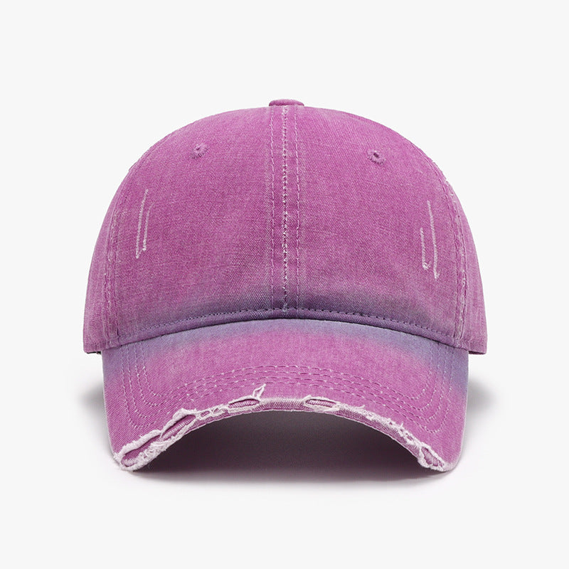 Distressed Washed Adjustable Baseball Cap [click for additional color options]