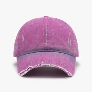 Distressed Washed Adjustable Baseball Cap [click for additional color options]