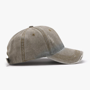 Distressed Washed Adjustable Baseball Cap [click for additional color options]