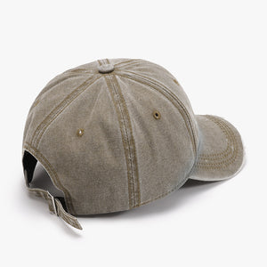 Distressed Washed Adjustable Baseball Cap [click for additional color options]