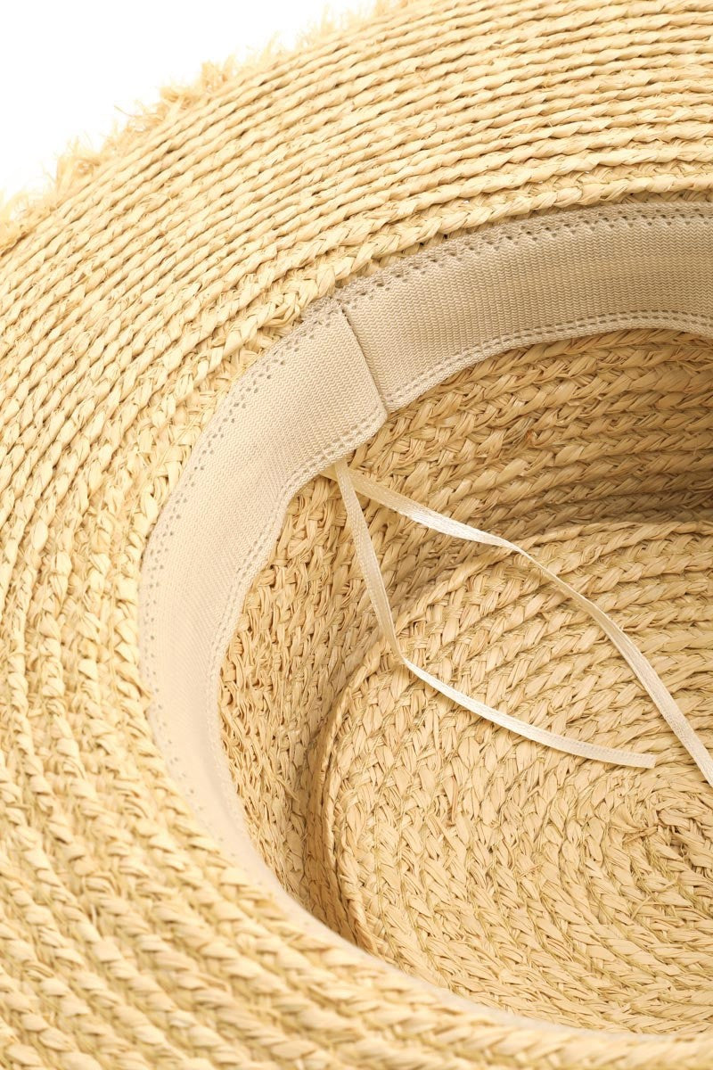 Fame Basket Weave Straw Sun Hat [click for additional options]