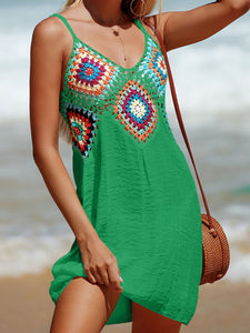 Cutout V-Neck Cover-Up Dress [ click for additional options]