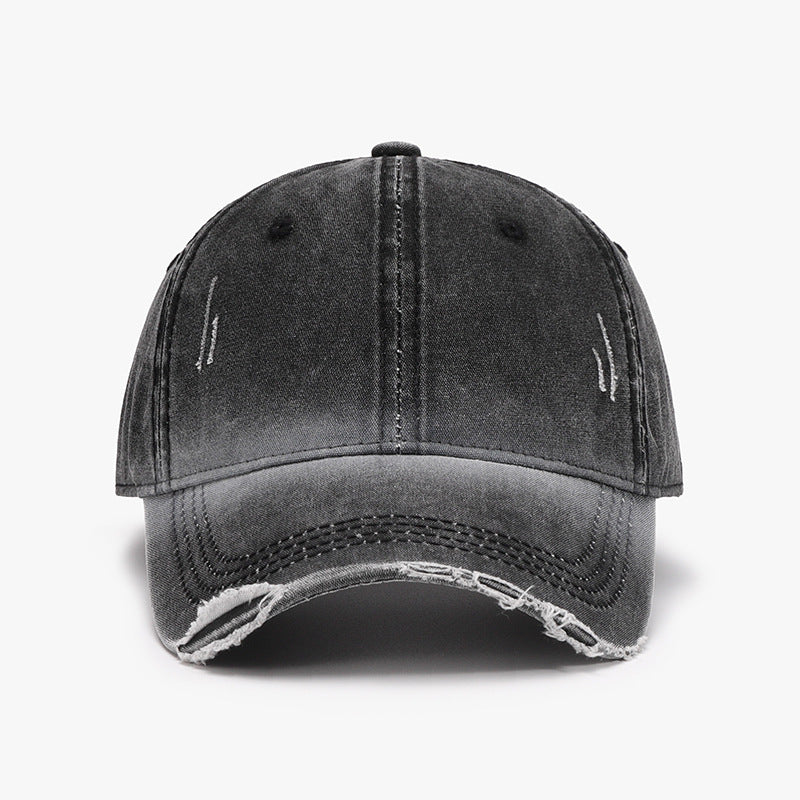 Distressed Washed Adjustable Baseball Cap [click for additional color options]