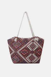 Bohemian Polyester Tote Bag [Additional Options Available]