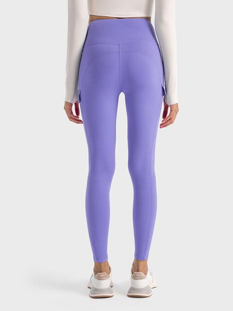 Wide Waistband Sports Leggings  [Click for additional options]