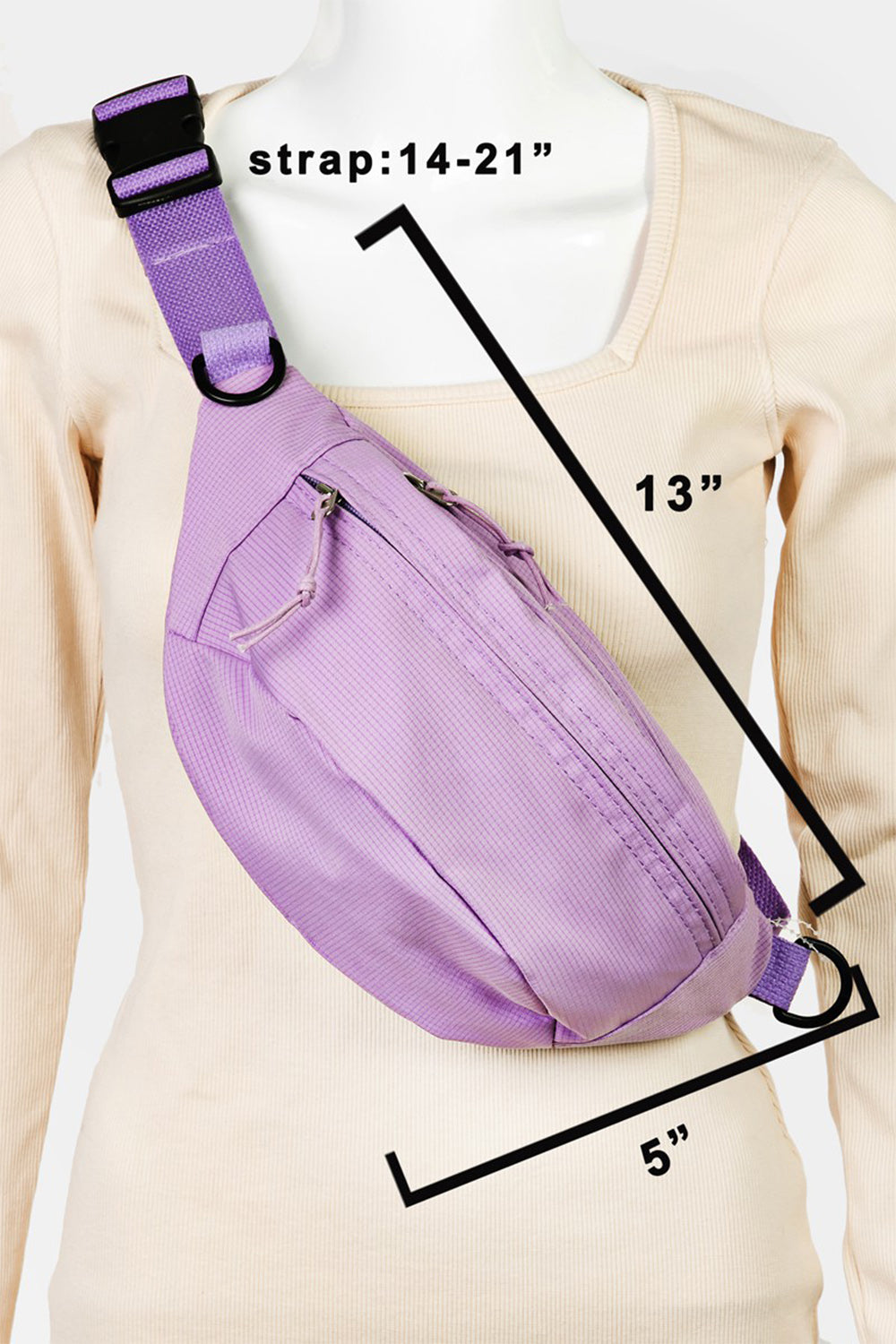 Fame Adjustable Strap Sling Bag [click for additional options]