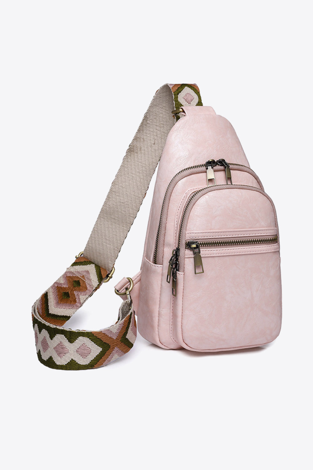 It's Your Time PU Leather Sling Bag [ Click for Options]