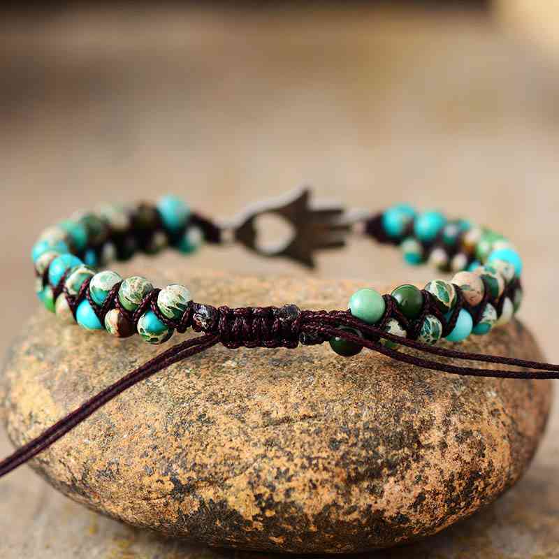 Turquoise Beaded Bracelet  [Click for additional options]