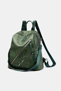 PU Leather Convertible Backpack Additional Options Available