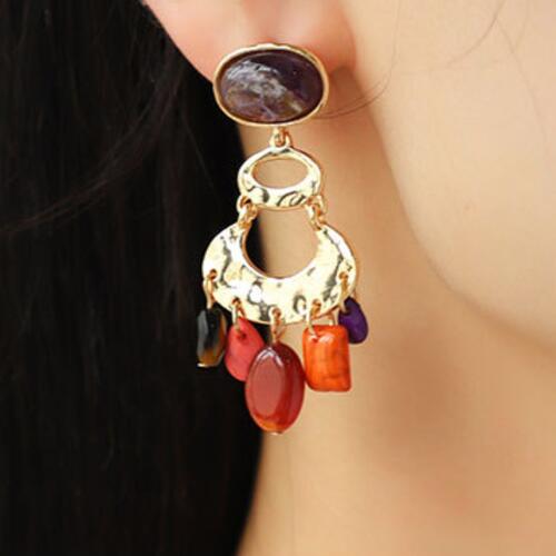 Geometric Dangle Earrings ( Click for additional Color Options)