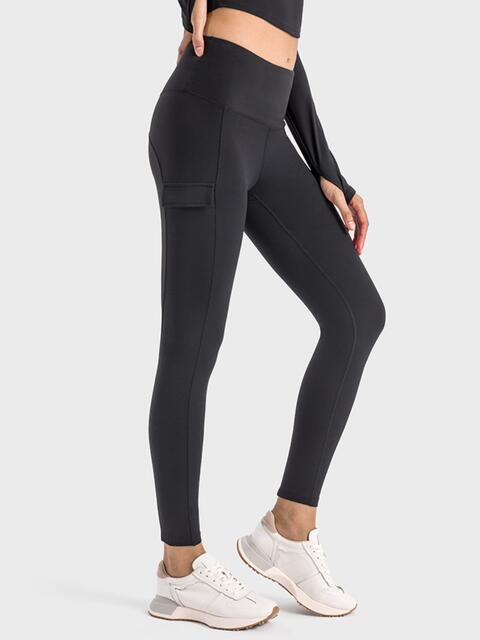 Wide Waistband Sports Leggings  [Click for additional options]