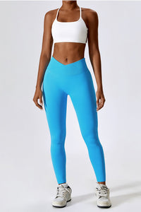 Slim Fit Wide Waistband Sports Leggings Other Colors Available
