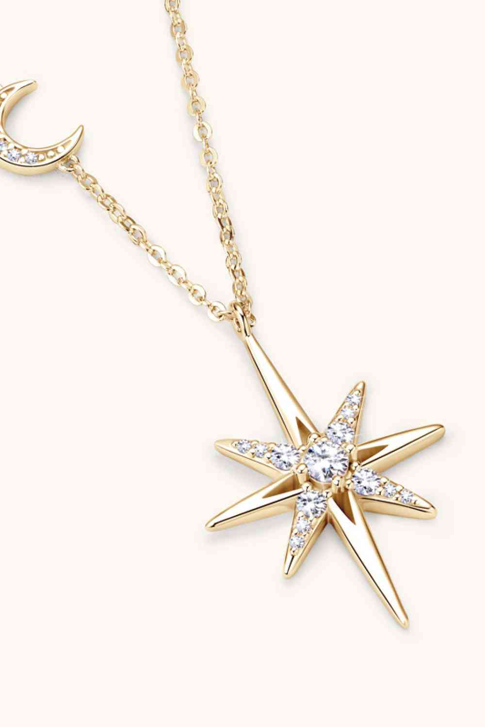 Moissanite 925 Sterling Silver Necklace  [Click for additional options]