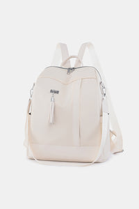 Oxford Cloth Tassel Decorated Backpack [additional options available]