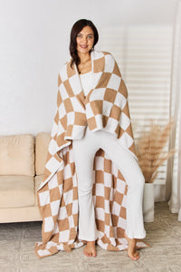 Cuddley Checkered Decorative Throw Blanket [ click for more options]