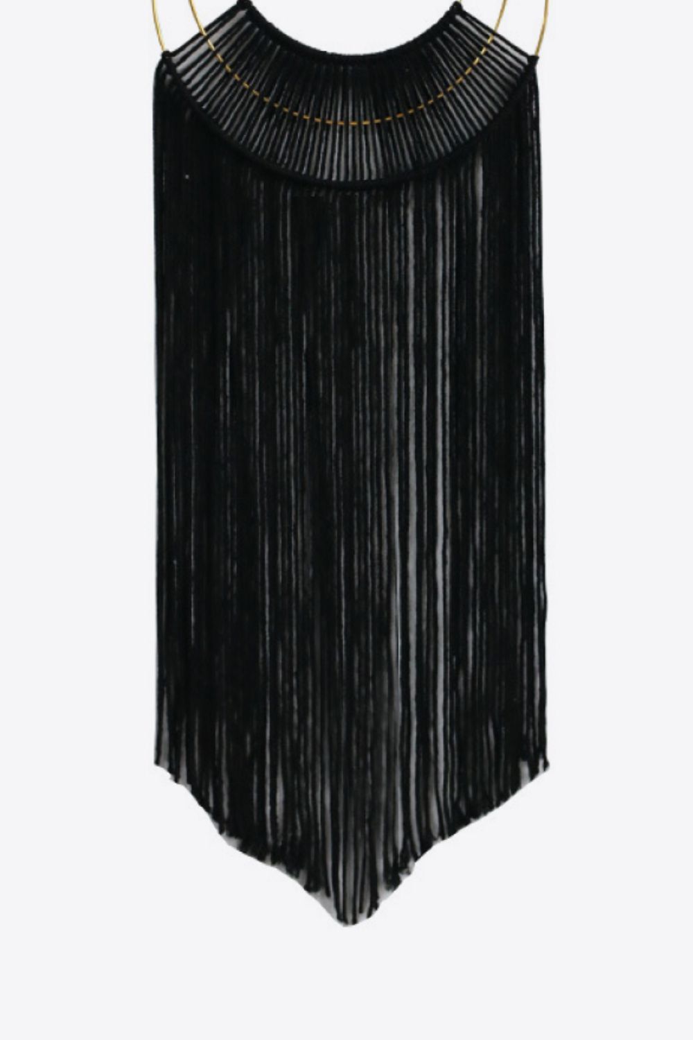 Hoop Fringe Macrame Wall Hanging [click for multiple color options]