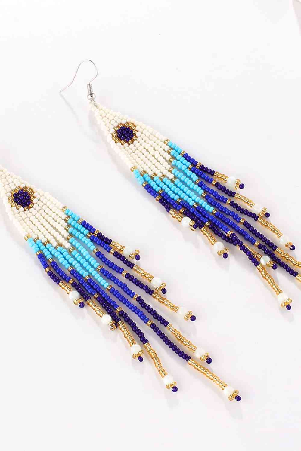 Beaded Dangle Earrings  [Click for additional options]