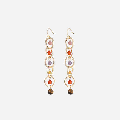 Beaded Dangle Earrings ( Click for Additional Color Options)