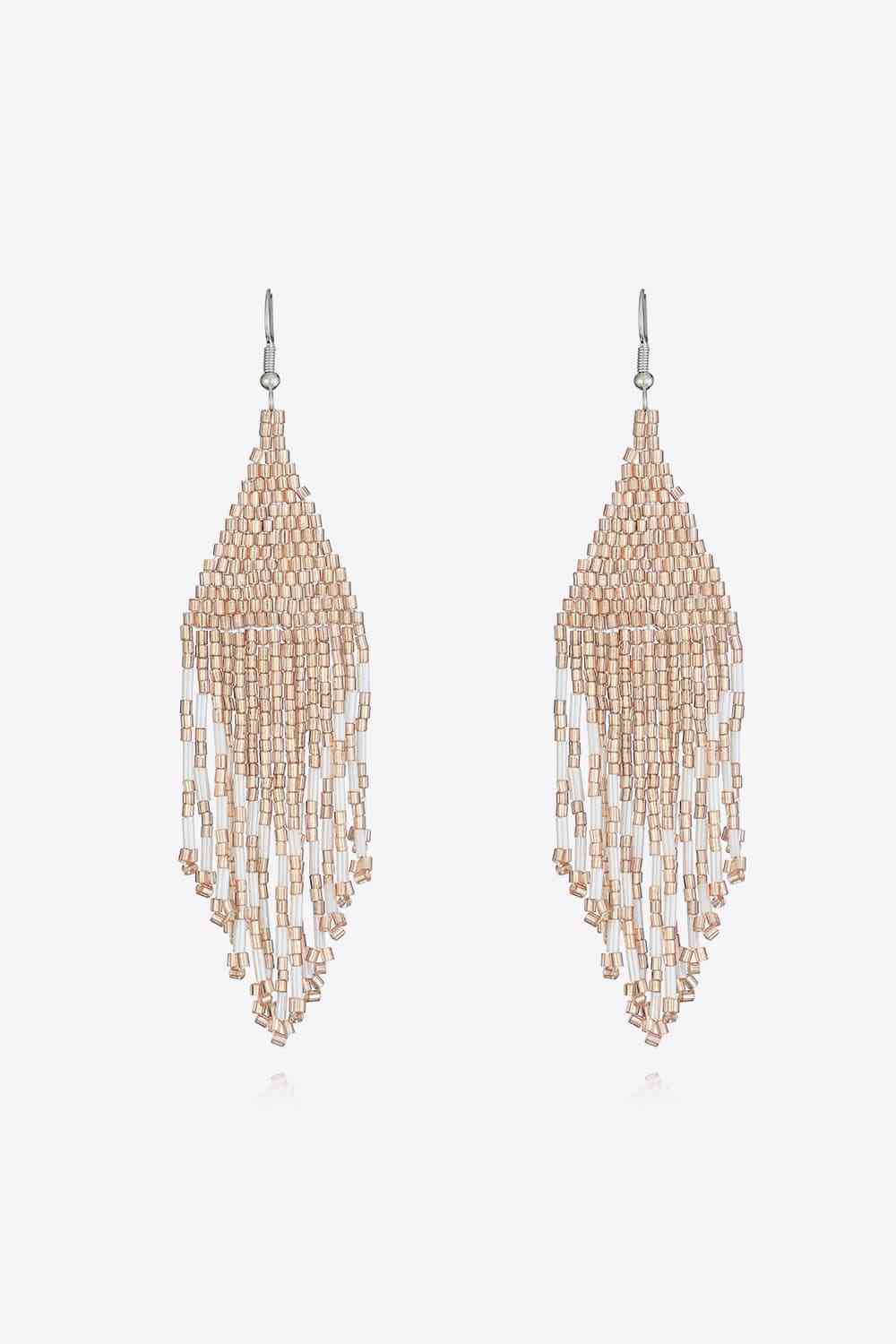 Beaded Dangle Earrings  [Click for additional options]