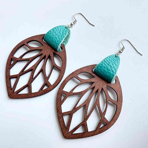 Leaf Drop Earrings  [Click for additional options]