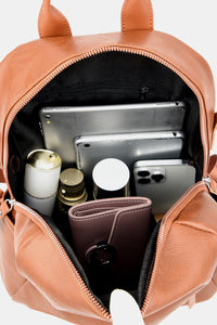 PU Leather Convertible Backpack Additional Options Available