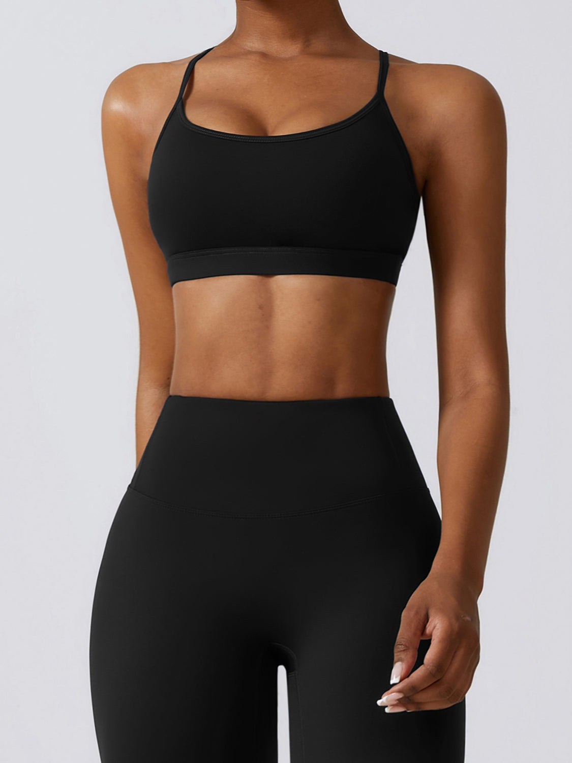 Cropped Sports Tank Top Additional Options Available