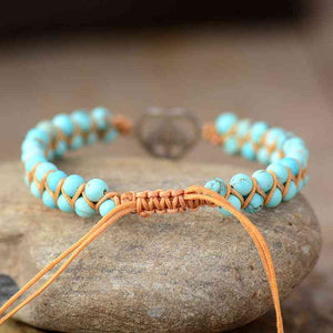 Turquoise Beaded Bracelet  [Click for additional options]