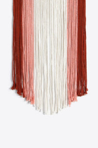 Contrast Macrame Hoop Wall Hanging available in 3 color options