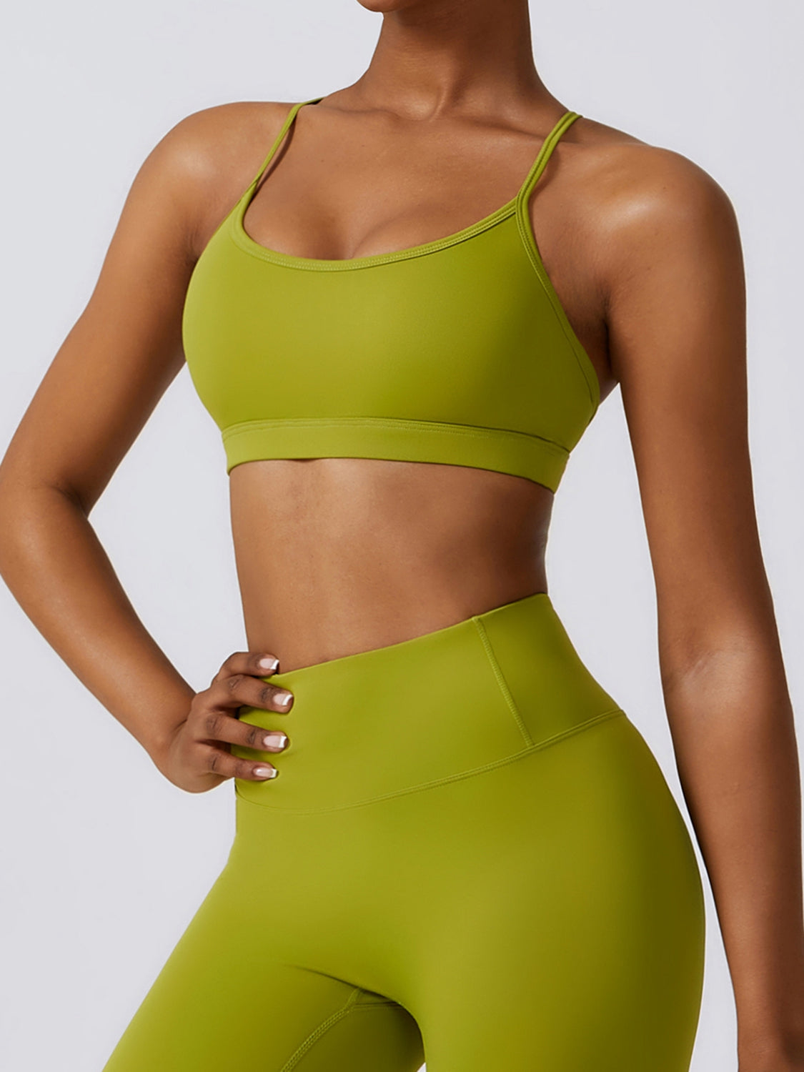 Cropped Sports Tank Top Additional Options Available